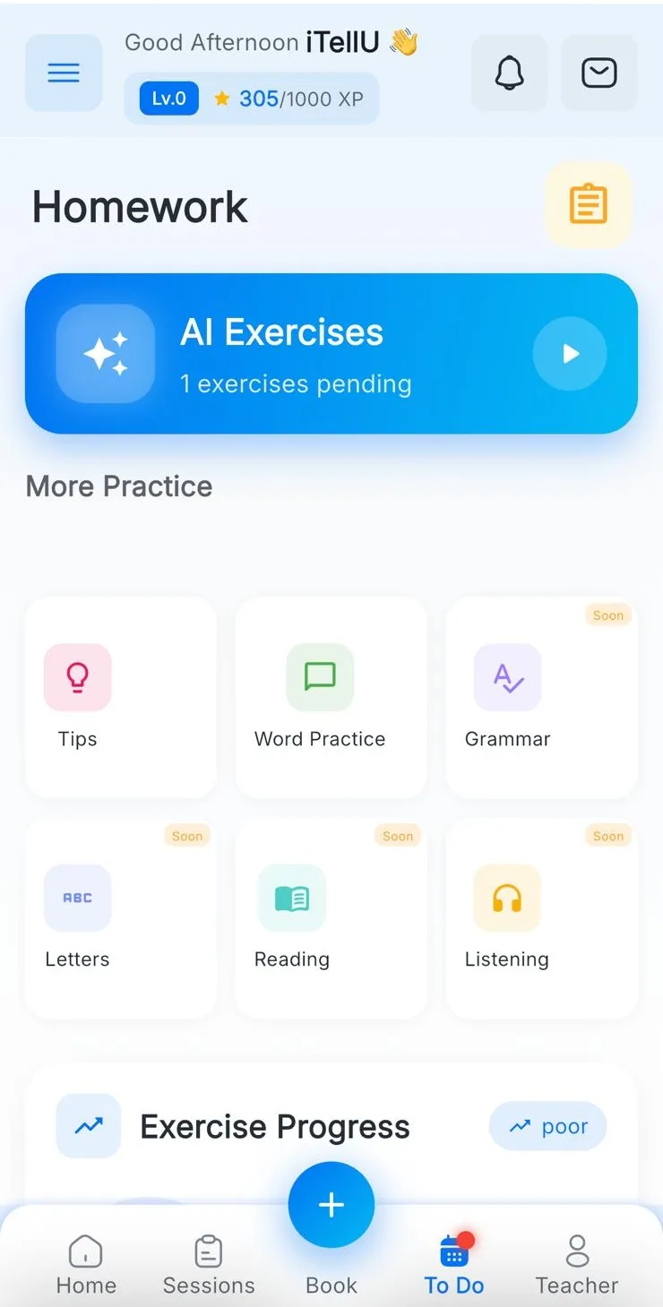 Interactive Speaking Exercises